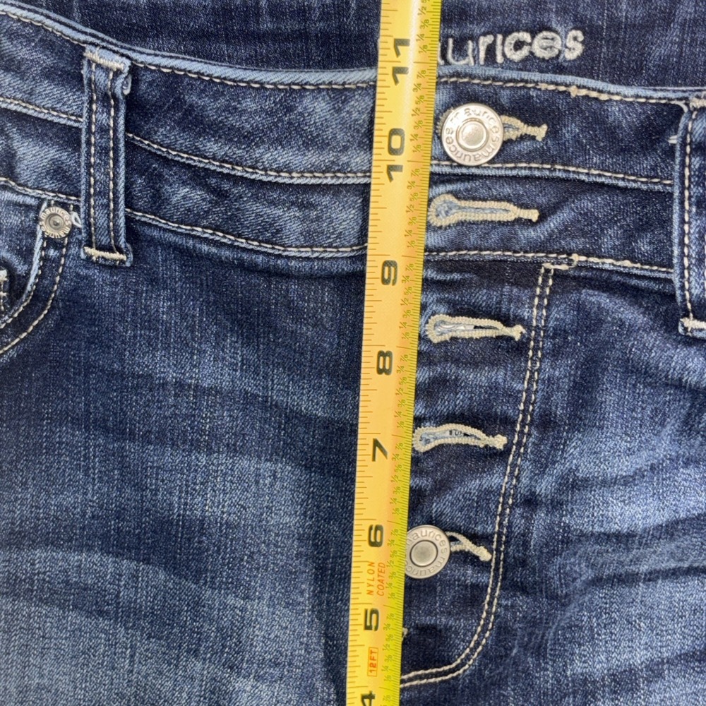 Maurices M Jeans High Rise Skinny Stretch 5 Button Fly Casual Basic - Picture 6 of 12